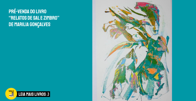 Livro Relatos de sal e zimbro, de Marilia Gonçalves