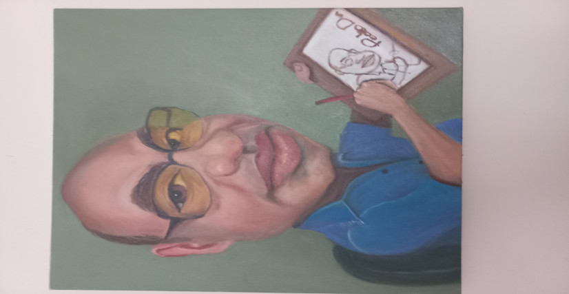 Livro de caricatura colombiana