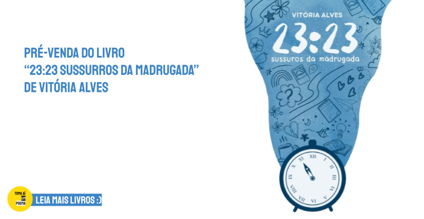Livro 23:23 Sussuros da Madrugada, de Vitória Alves