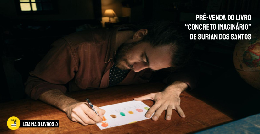 Livro CONCRETO IMAGINÁRIO, de Surian dos Santos
