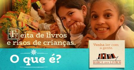 Quem lê embarca na Barca dos Livros!