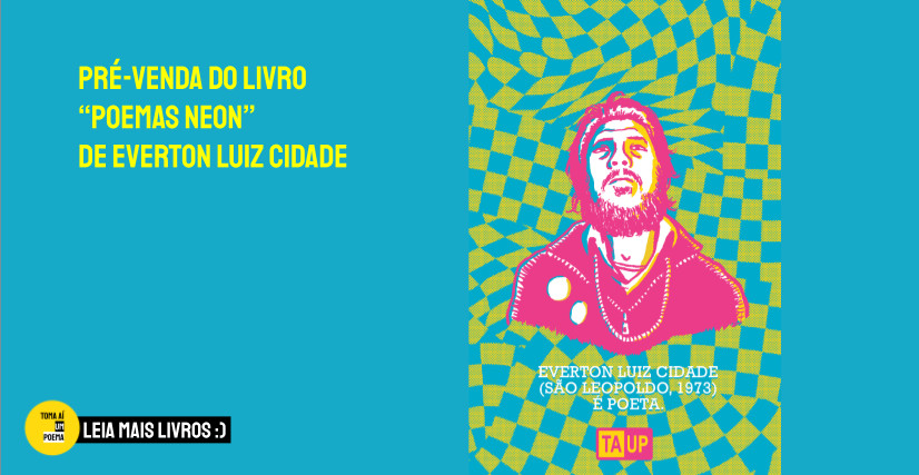 Livro POEMAS NEON, de Everton Luiz Cidade
