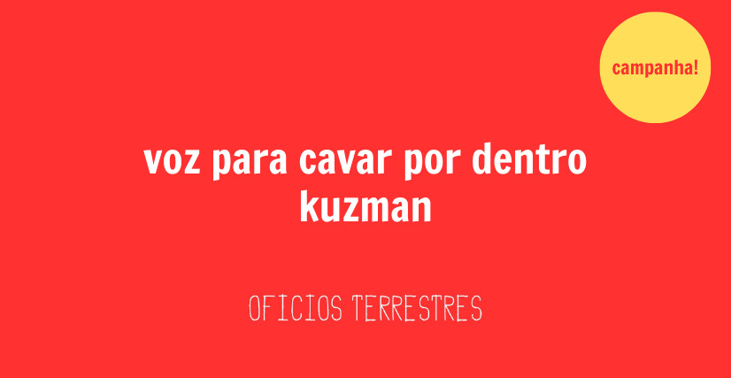 VOZ PARA CAVAR POR DENTRO, de kuzman