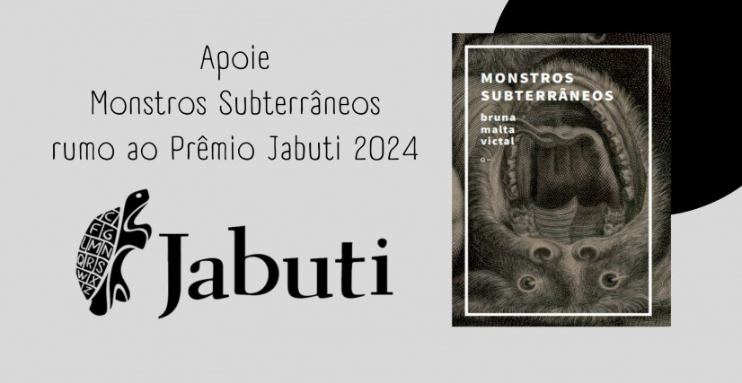 Monstros Subterrâneos no 66º Prêmio Jabuti (2024)