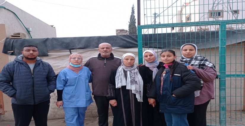 Tire a família Ghazal da guerra em Gaza