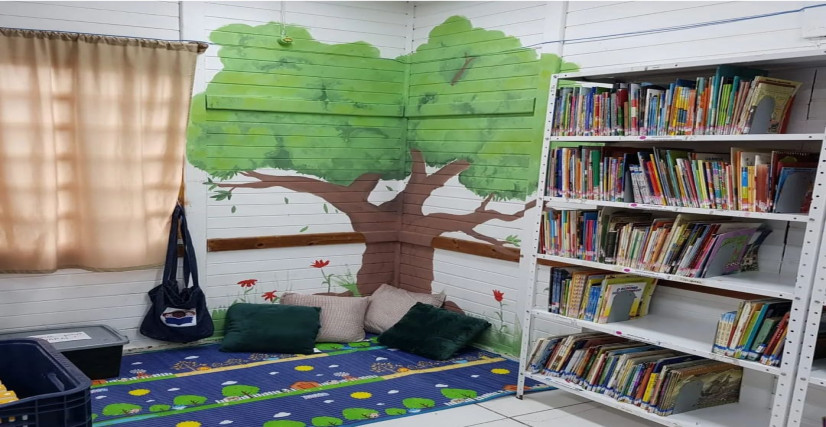 Biblioteca da EMEF Migrantes