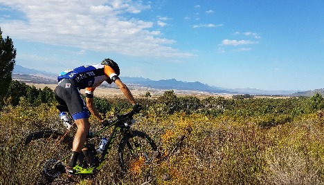 Abraão Azevedo no Cape Epic 2018