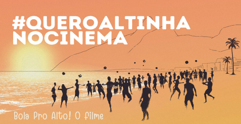 #queroaltinhanocinema