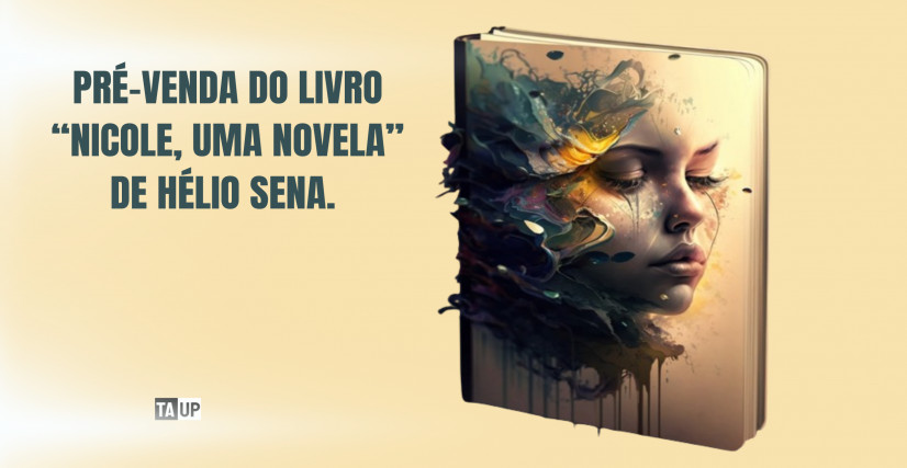 Livro Nicole, uma novela, de Hélio Sena