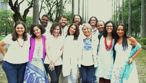 Gravação do CD do Coletivo Narradores