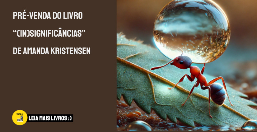 Livro (IN)SIGNIFICÂNCIAS, de Amanda Kristensen
