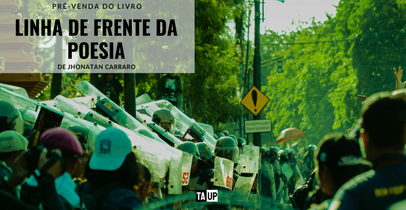 Livro LINHA-DE-FRENTE-DA-POESIA, de Jhonatan Carraro
