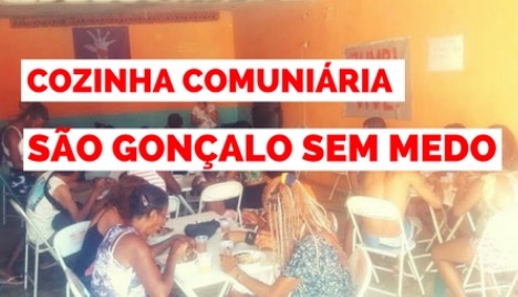 COZINHA COMUNITÁRIA SÃO GONÇALO SEM MEDO