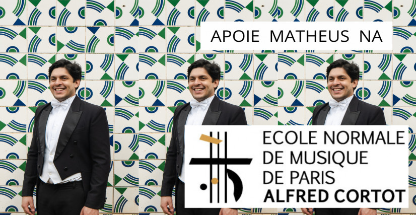 Ajude Matheus, um jovem maestro brasileiro, a se formar em Paris!