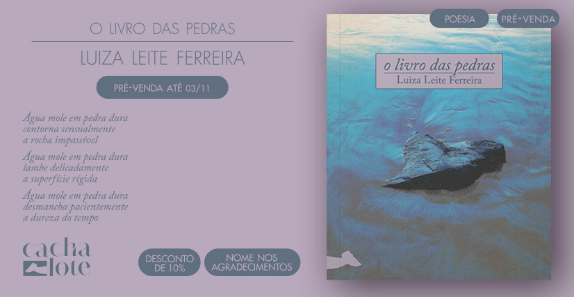 O Livro das Pedras – Luiza Leite Ferreira
