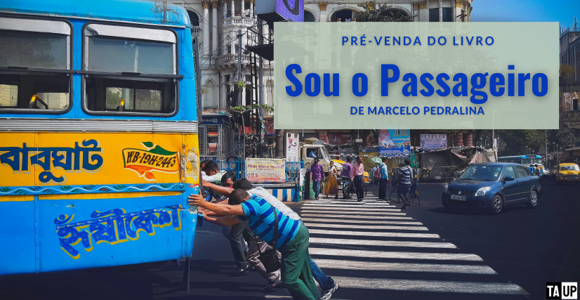 Livro Sou o Passageiro, de Marcelo Pedralina