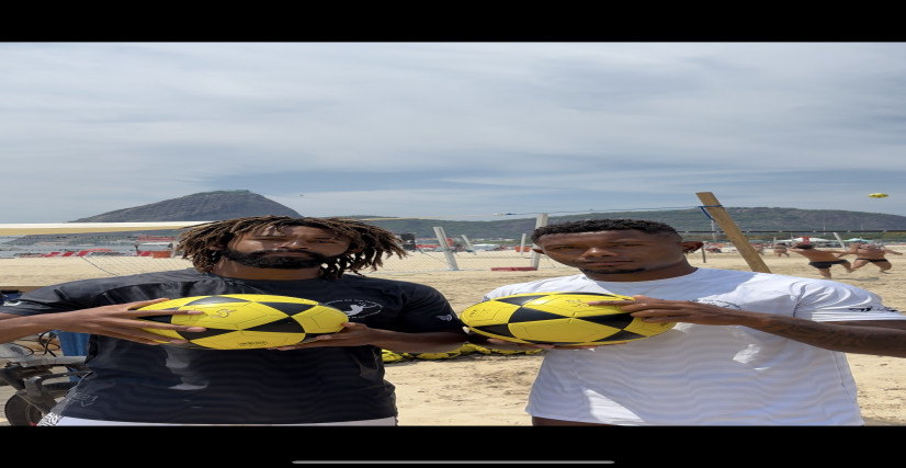 Bolas furtadas do time rio futevôlei