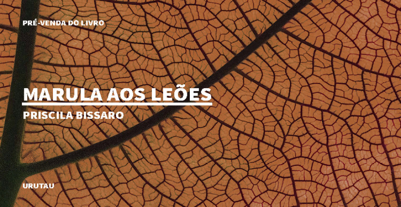 "MARULA AOS LEÕES", DE PRISCILA BISSARO