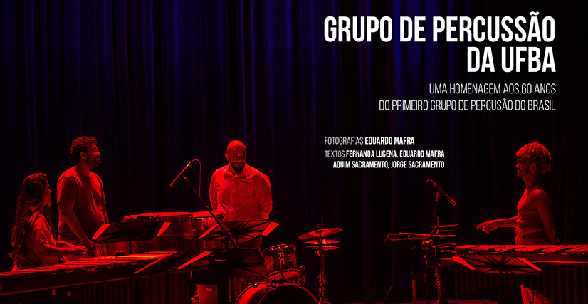 Livro do Grupo de Percussão da UFBA