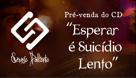 Sérgio Dall\'orto grava seu 1° CD!