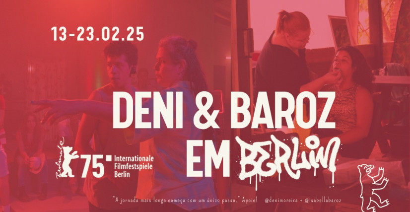 Deni e Baroz em Berlim