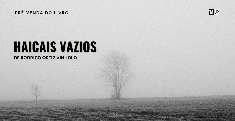 Pré-venda do livro Haicais vazios, de Rodrigo Ortiz Vinholo