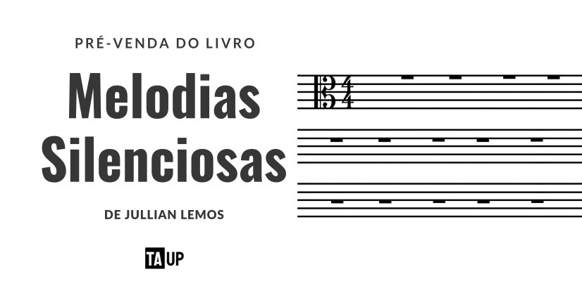 Pré-venda do livro Melodias Silenciosas, de Jullian Lemos