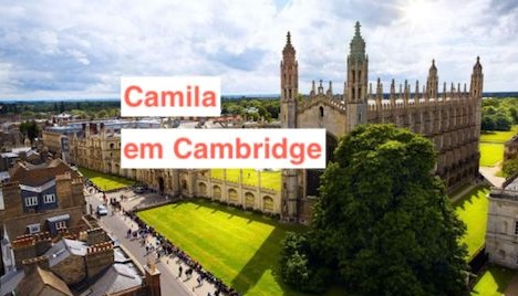 Camila em Cambridge