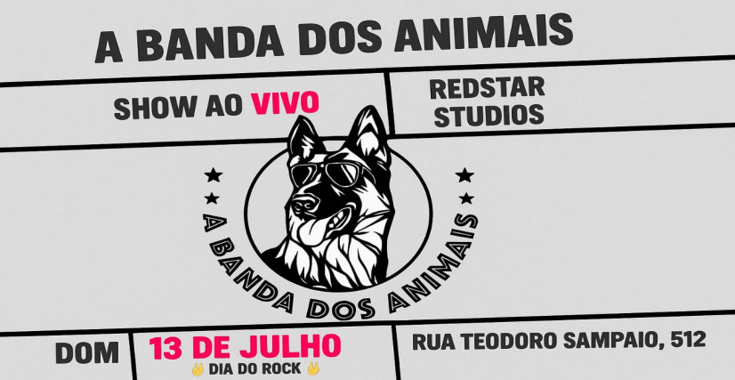 Show  de estreia da nova formação da Banda dos Animais