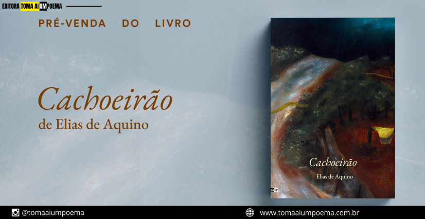 Pré-venda do livro Cachoeirão, de Elias de Aquino