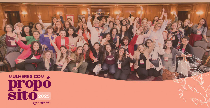 Evento Mulheres com Propósito, do Instituto ZENcancer