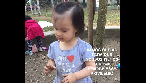 Cuidando da Praça Vicentina de carvalho