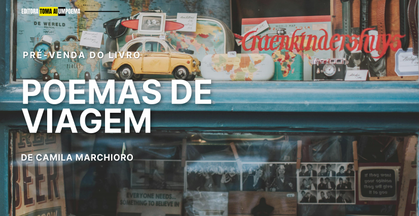 Livro Poemas de Viagem, de Camila Marchioro