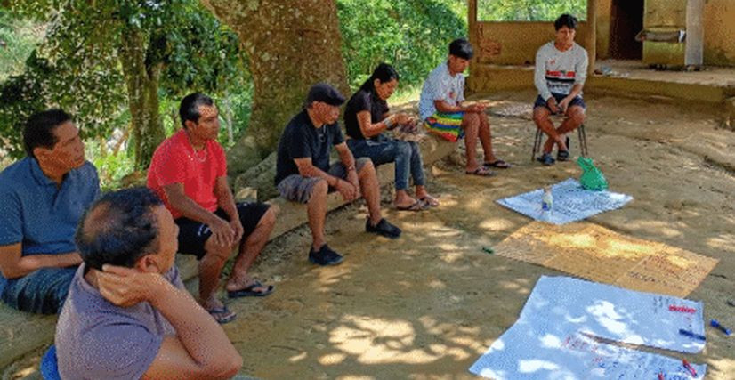 Sede da Associação Indígena da Aldeia Sapukai ( Angra dos Reis/RJ) e Viveiro