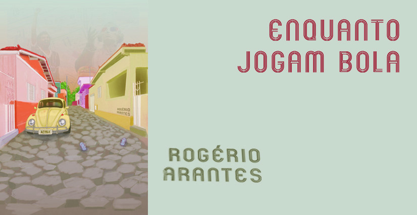 Enquanto jogam bola