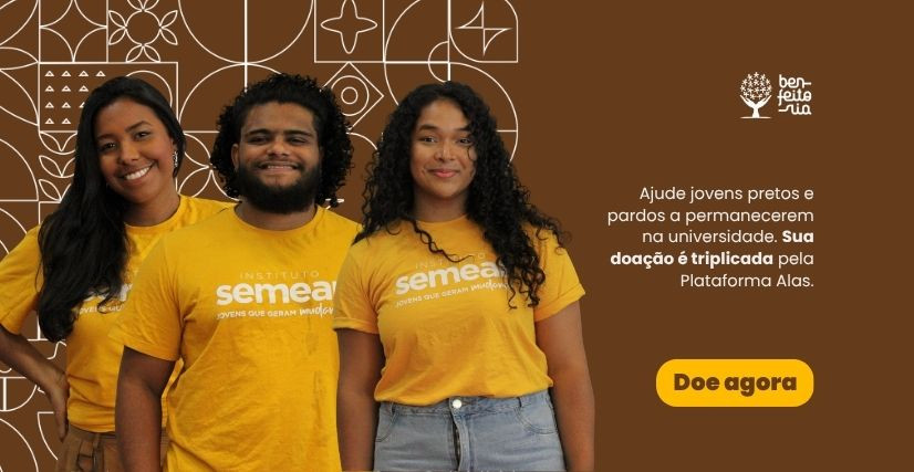Ampliação de bolsas para jovens negros e pardos do Instituto Semear - 2026