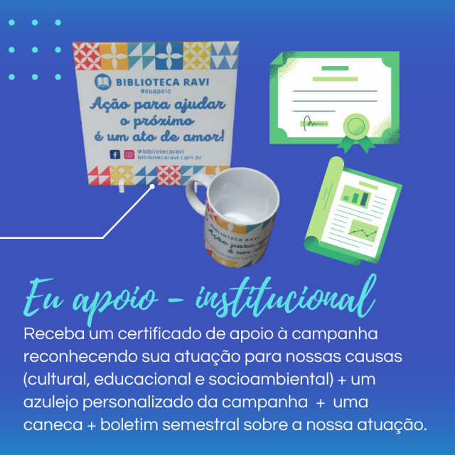 Eu apoio - Institucional  / Empresa