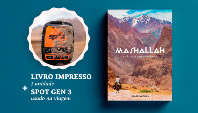 Spot Gen3 (usado na viagem) + 1 livro