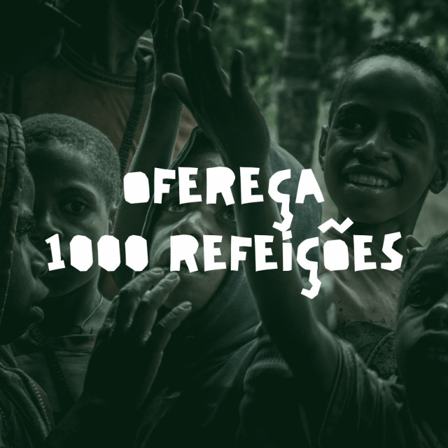 Ofereça 1.000 refeições