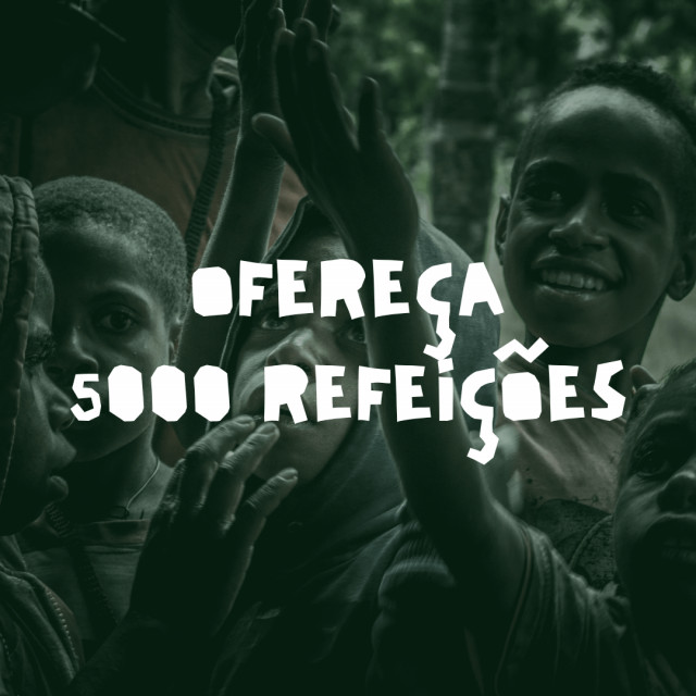 Ofereça 5.000 refeições
