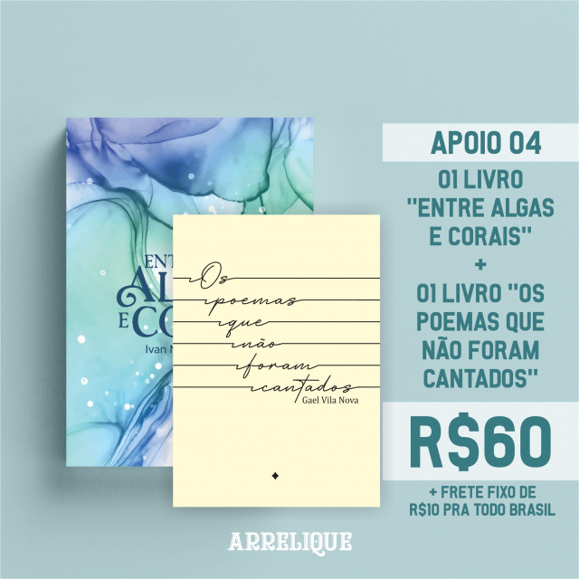 01 Entre Algas e Corais + outro livro
