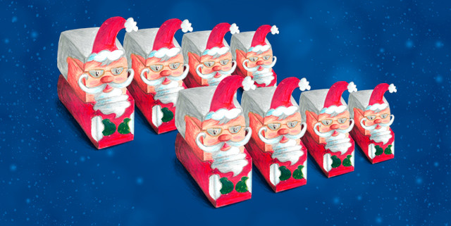 8 crianças e seus 8 presentes ;)