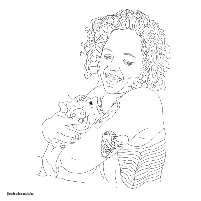 ILUSTRAÇÃO DA @BAUDEBADULAQUESILUSTRA