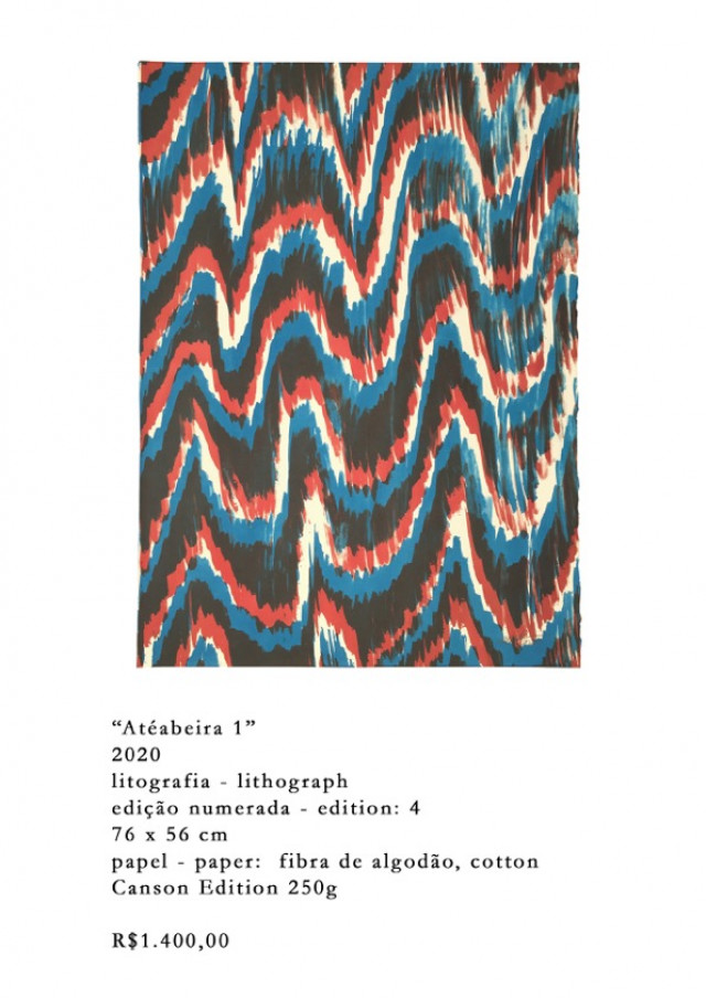Litografia de Marcelo Macedo