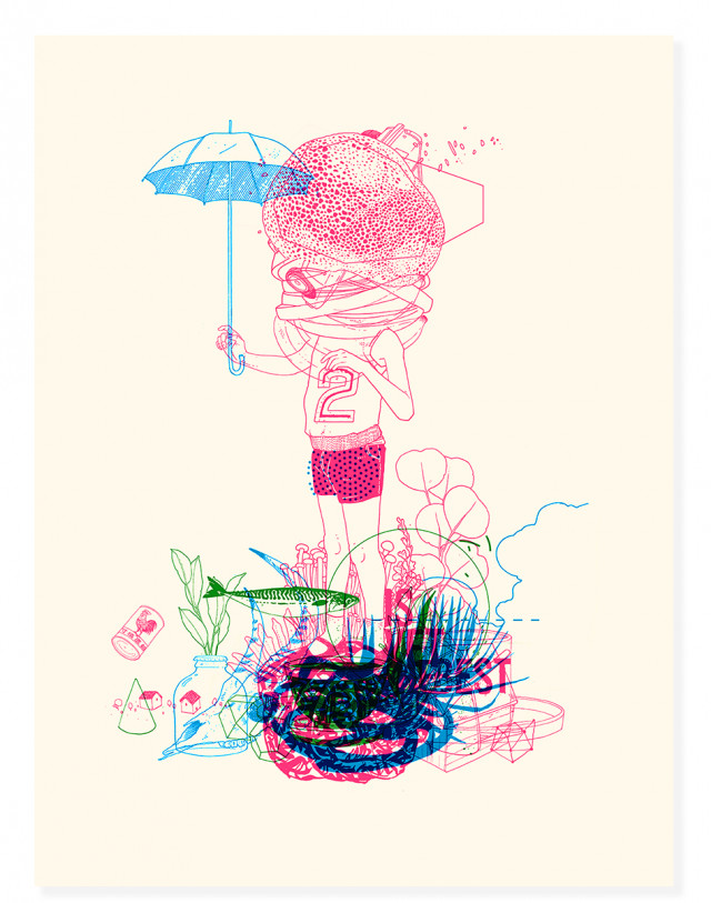 Serigrafia  de Mateu Velasco