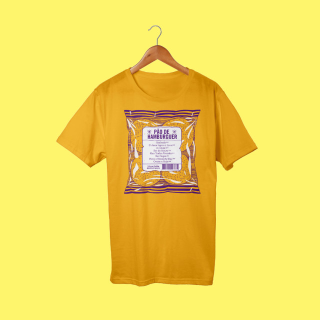 CAMISETA PÃO DE HAMBURGUER