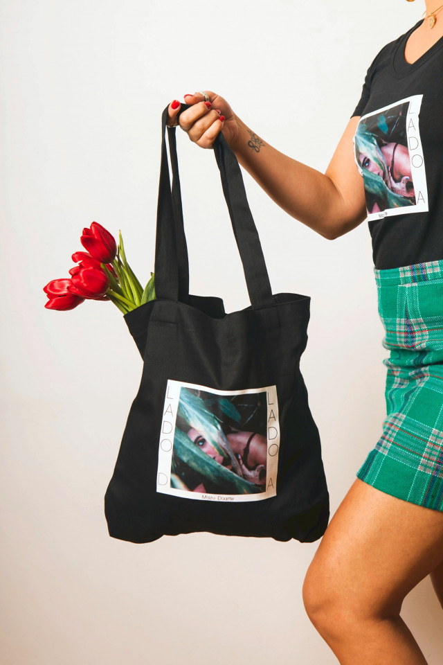 Ecobag preta + Disco