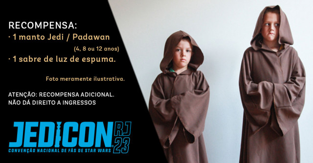 ADICIONAL - Kit Infantil Jedi / Padawan