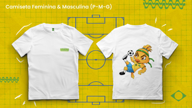 Camiseta Canarinha