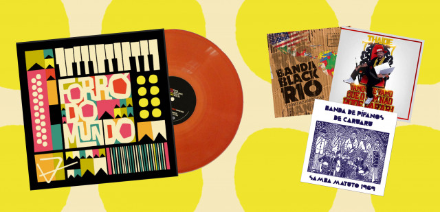 Vinil Laranja + Catálogo Vinil Brasil